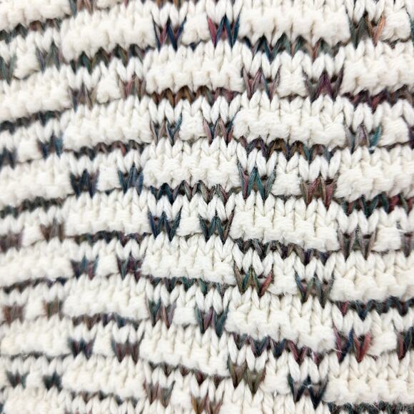 SALE Vintage 90s Reba Rose Woven Thick Knit Sweater Pull Over Long Sleeves Small - Picture 2 of 6